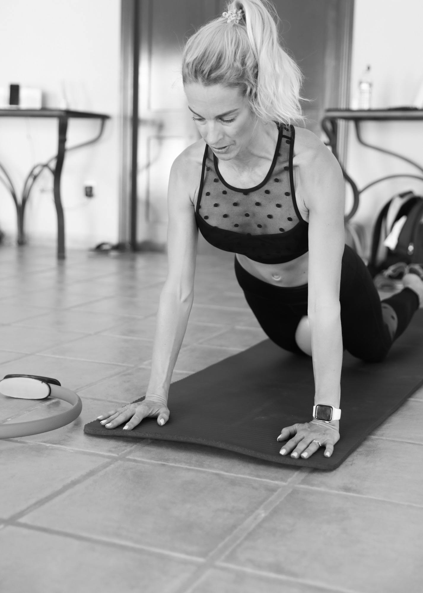 Mat Pilates floor work